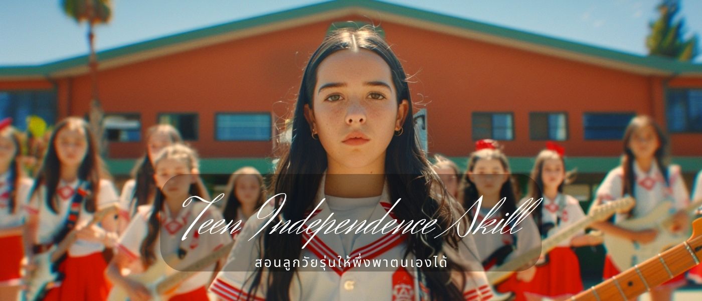 Teen Independence Skill สอนลูกวัยรุ่นให้พึ่งพาตนเองได้